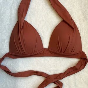 Pink Lily bikini top